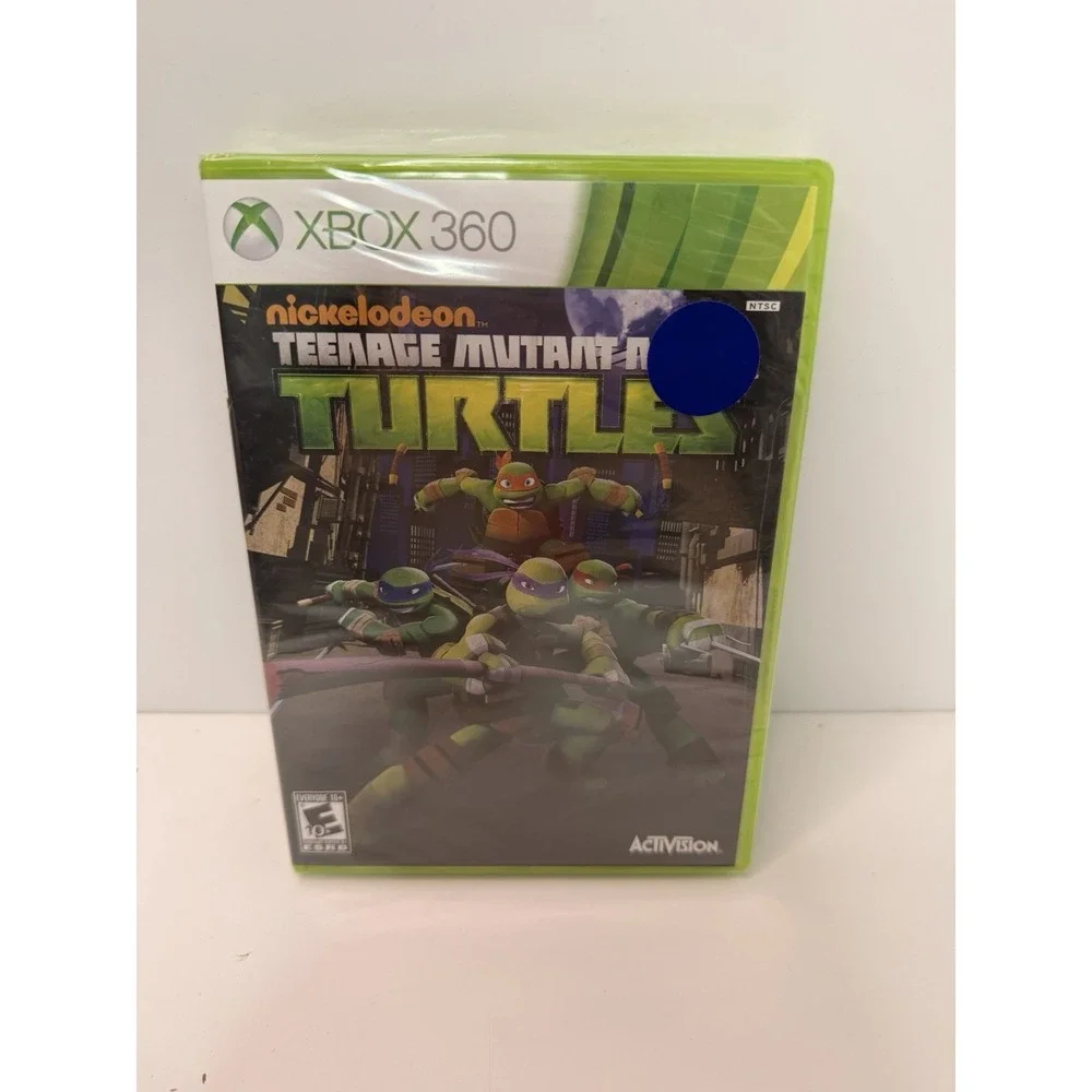 Teenage‎ Mutant Ninja Turtles Xbox 360 Sealed TMNT Nickelodeon